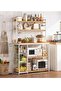 Modern Kitchen Storage Rack – Multi-Tier Countertop Organizer Shelf for Pantry & Cabinets - 2