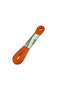 Folded Curtain Ribbon (5mm) Light Orange - 2