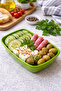 Breakfast Presentation and Snack Plate – Rectangular Stylish Serving Bowl (1 Piece) - 4