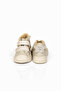 Children's Unisex Beige Flexible Thermo Sole Double Velcro Strip Patterned Sports Short Boots - 4