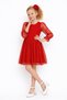 Girl's Tulle Detailed Stone Embroidered Princess Model Buckle Special Occasion Evening Dress Ak2602