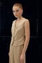Classic Plain Vest - Camel - 5