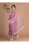 Mysamr Pink Viscose Cotton Kurta With Palazzo & Dupatta Set - VRN1016 | Pink - 4