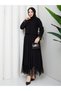 Women's Lace Detailed Hijab Two-Piece Set – Stylish Vest Top & Long Skirt - 2