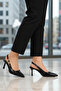 312569 Z Black Women's Heeled Shoes