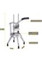 French Fry Cutter, Commercial Restaurant French Fry Cutter Stainless Steel Food Grade Upright French - 2