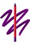 waterproof eyeliner for long-lasting and precise eye makeup (05 MAGIC PURPLE)