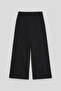 Girl Black Tracksuit Bottom - 6