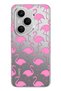 Honor 400 Pro Compatible Flamingo Pattern Transparent Phone Case