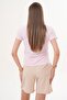 Women's Print Detailed Crew Neck T-Shirt 260136 - 5