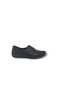 Modesa 279 Men's Black Rubber Laced Genuine Leather Loafer Shoes