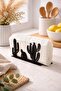 Metal Cactus Patterned Napkin Holder, Modern Desktop Napkin Holder, Napkin Holder 13X10 cm - 2