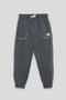 Boy Anthracite Tracksuit Bottom - 5