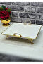 Pissa Four-Legged with Handle Güral Porcelain Porcelain 34*30,5cm - 2