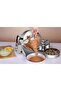 Electric Grain Grinder Grain Mill 20s 25000RPM High Speedy Grinding with Overload Protection (2000g) - 3