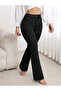 Women's Black Flared Jeans Pants - 2