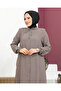 Loose Cut Hijab Ferace / Mink - F120 - 2