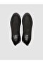 Leather Detailed Black Summer Men's Knitwear Shoes - 4