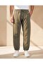 Men Olive Green Active Pants