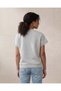 Women Grey Plain Short Sleeve Active T Shirt - 3