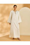 Women Beige Embelish Kaftan