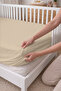 100% Organic Cotton 2 Layer Muslin Elastic Baby Sheet 80X130 cm |   Breathable Soft Crib Sheet - 2
