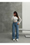 Belt with Embroidered Biblioneckle Clasp on the Back, Embroidered Wide-Let Boyfriend Pants - 3