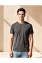 Men Charcoal Basic Solid T-Shirt