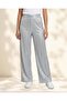 Women Gold Shimmer Foil Coated Wide Leg Pants