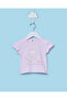 Infant Girls Pink Printed T-Shirt