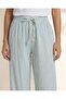 Women Green Striped Pajama Bottoms - 5