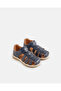 Boys Navy Plain Fisherman Sandals - 2