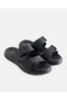 Men Black Comfort Sandals - 2