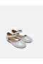 Infant Girls White Textured Ballerina - 2