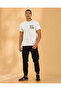 Men White Printed T-Shirt - 5