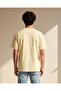 Men Beige Printed T-Shirt - 4