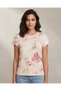 Women Beige All Over Print Co-Ord Top - 4