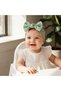 Baby Girl Children's Bow-Tie Hairband, 100% Cotton Combed Cotton, Non-Slip, Ultra Flexible Soft Headband - 8