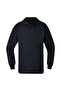 Black Unisex Combed Cotton Polo Neck School T-Shirt