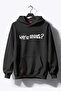 Why so Serious? Front / Back Reflector Printed Premium Biker Hoodie - 5