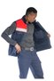 Safesawa Oscar Winter Fleece Lined Vest Navy Blue/Red 9135 - 3
