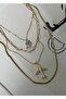 Cloud&Plane Steel 3-Piece Necklace (Individual Use Is Possible) - 2
