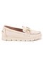 25076042Y Genuine Leather Soft Flexible Sole Women's Loafer Shoes - 2