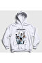 Unisex White Border K Pop Enhypen Hooded Sweatshirt 601947Tt