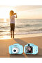 Blue Hd Portable Mini Digital Camera with Video and Photo Recording Features