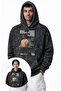 Unisex Oversize Bad Bunny Dtmf Printed Hooded Washable Sweatshirt