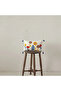 Star Bohemian Punch Embroidered Rectangular Throw Pillow Cover (Without Inner Filling)