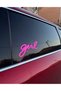 In-Car Neon Led Light Decoration Girl (12 Volt with Suction Cup Pink) - 6