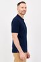 Men Sportswear Fit Short Sleeve Outdoor Polo Shirt, Navy - 2
