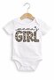 100% Cotton Mama's Girl Snap Fastener Unisex Baby Bodysuit - 2